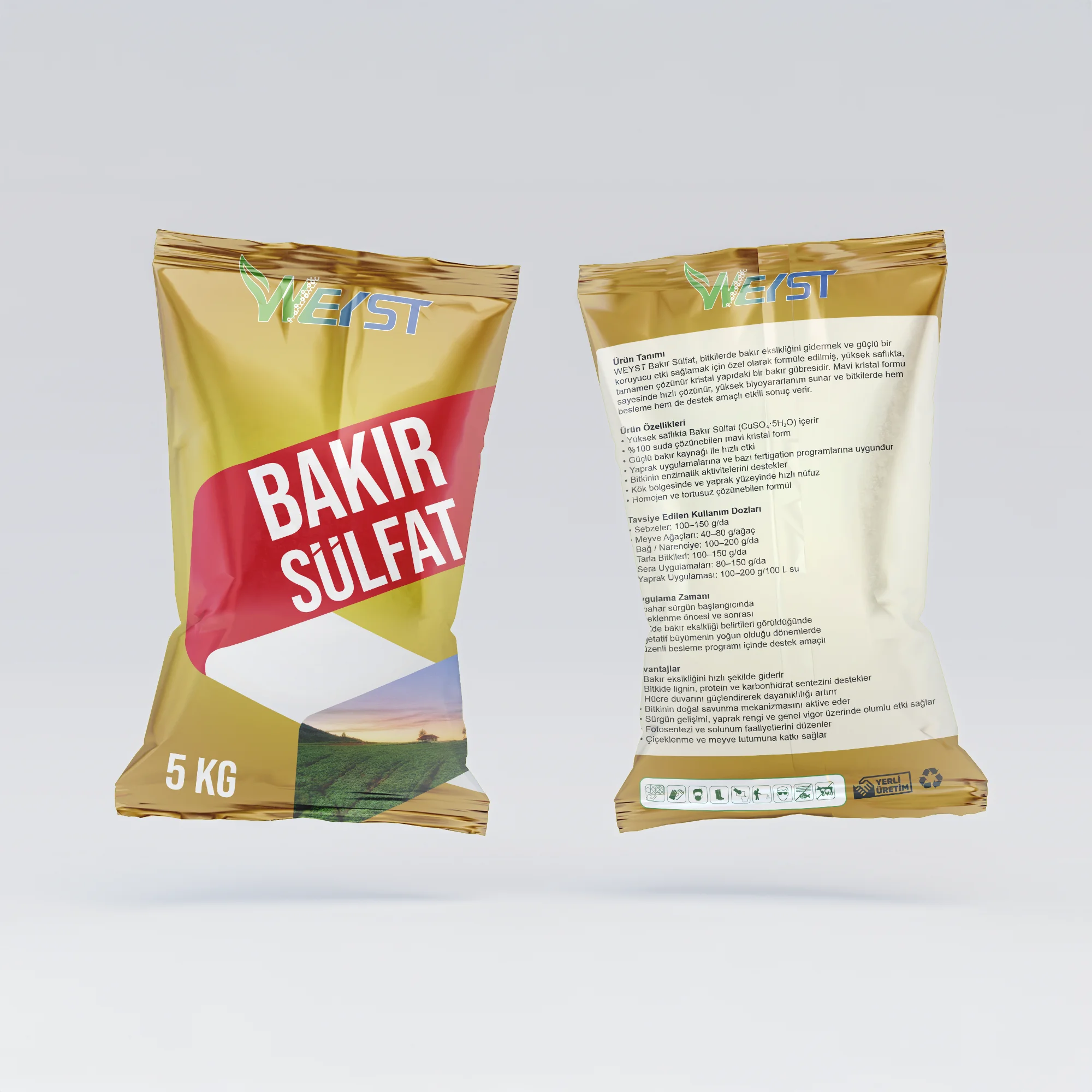 5Kg Bakır Sülfat 5Kg Bakır Sülfat - Görsel 1