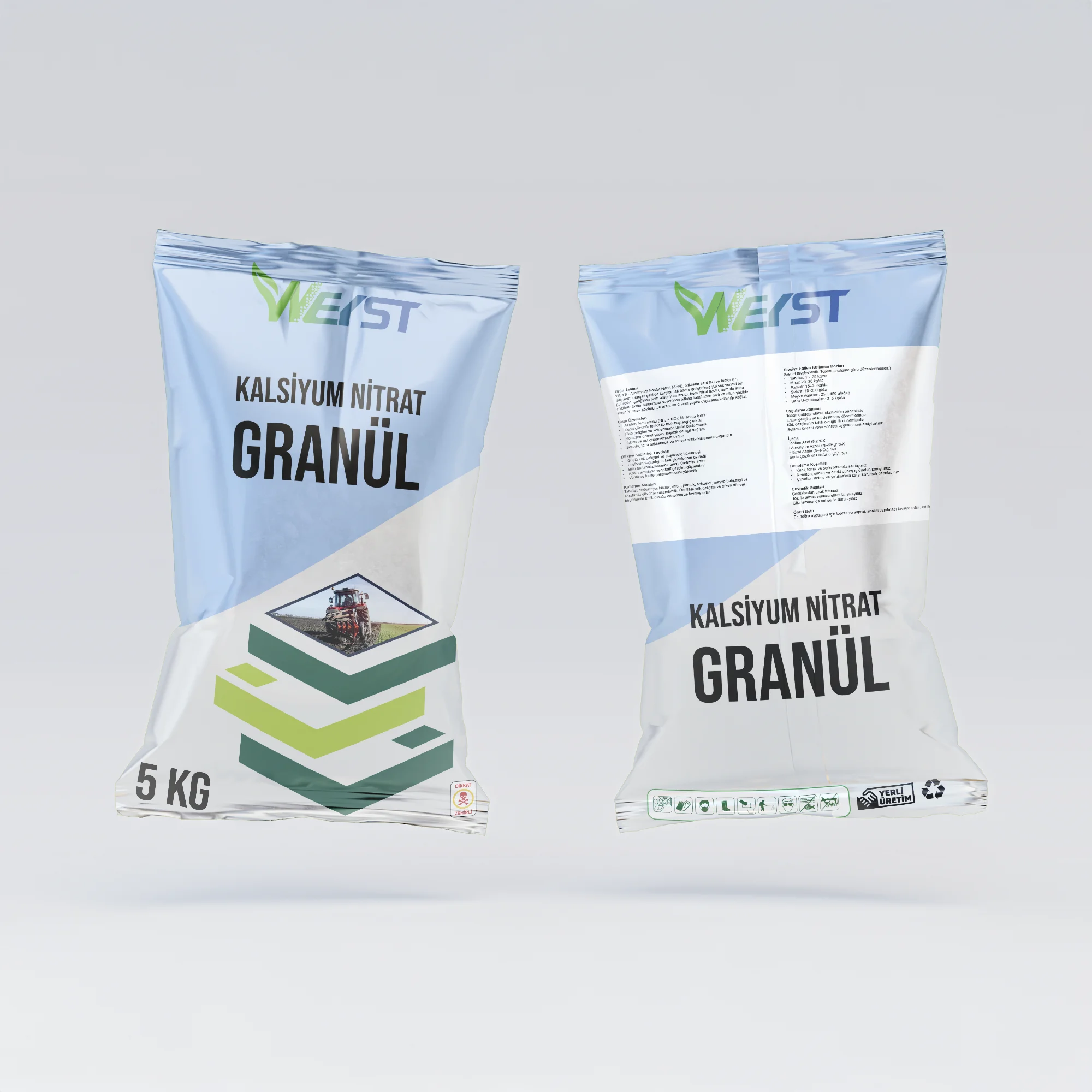 5Kg Kalsiyum Nitrat Granül 5Kg Kalsiyum Nitrat Granül - Görsel 1